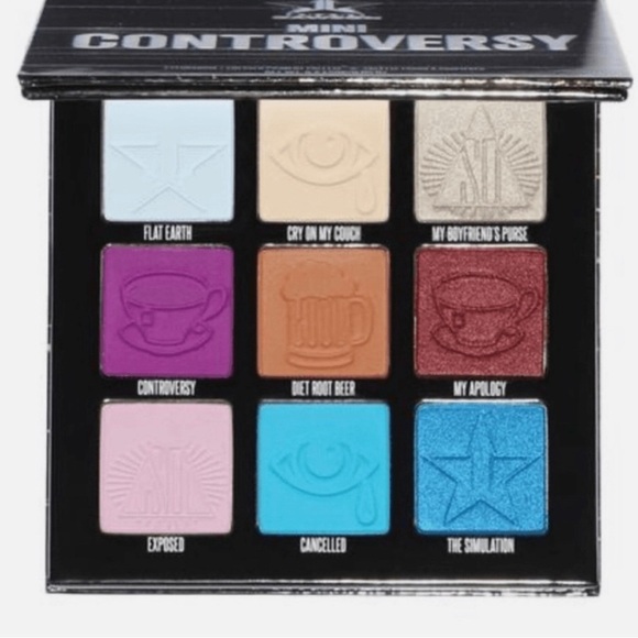 Jeffree Star x Shane Dawson Mini Controversy. Eyeshadow Palette. NEW - Picture 1 of 3